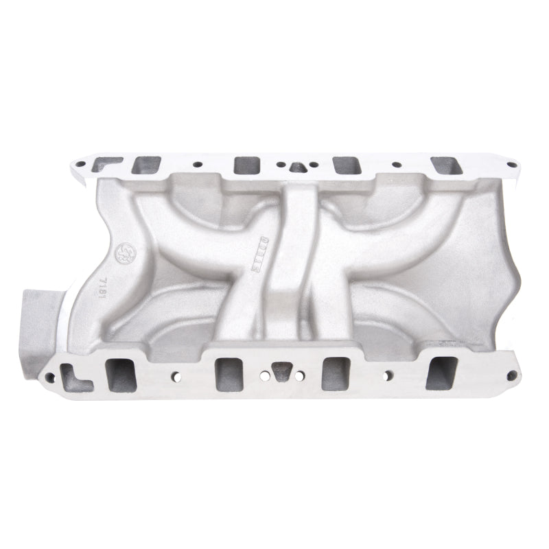 Edelbrock Perf RPM 351-W Polished Mani Edelbrock Intake Manifolds