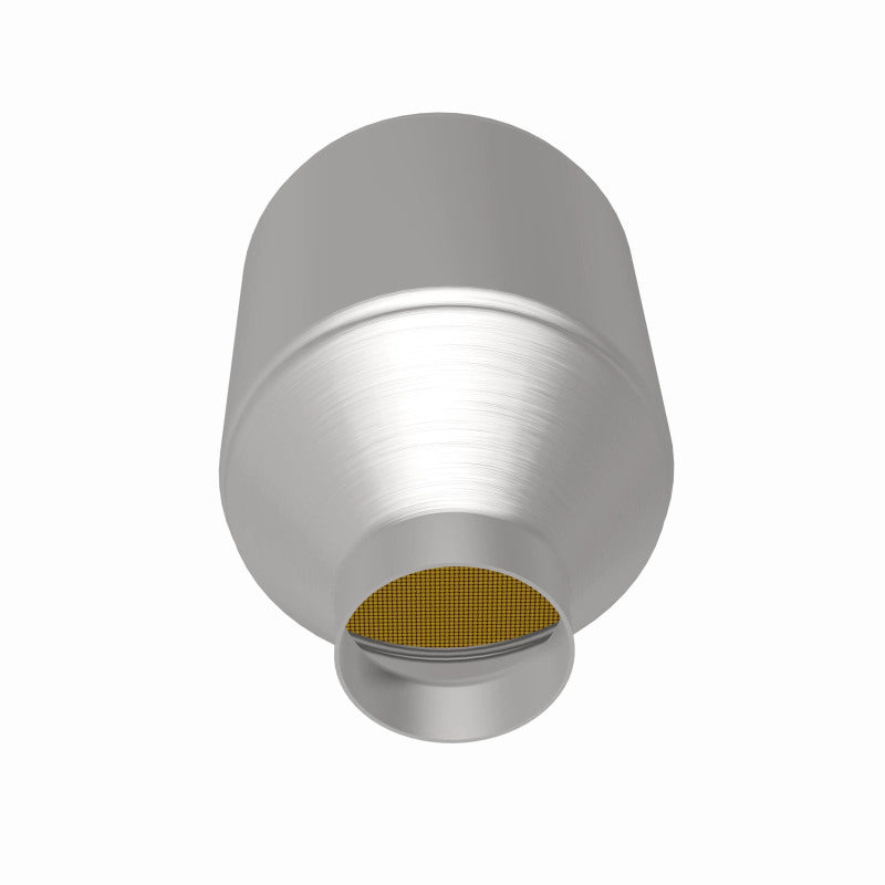 MagnaFlow Conv Univ 5inch Spun Met. 2.25inch C/C