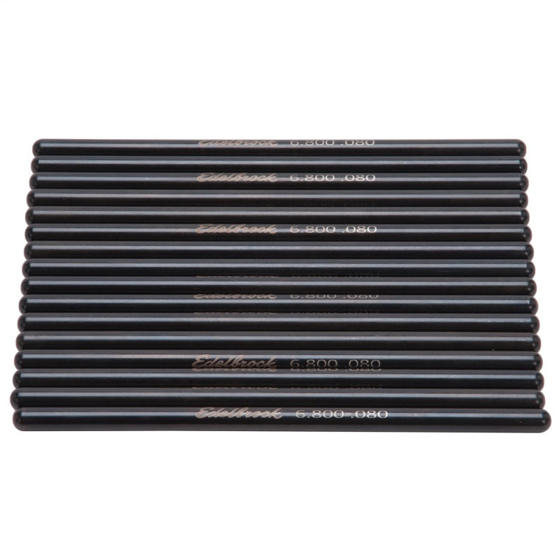 Edelbrock S/B Ford Push Rods (6 812Inol) Edelbrock Push Rods
