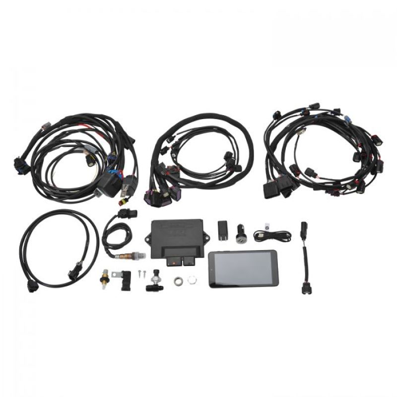 Edelbrock 11-14 Ford Coyote DBW VCC Pro-Flo 4+ EFI Fuel Injection Kit Edelbrock Fuel Injection Control Modules