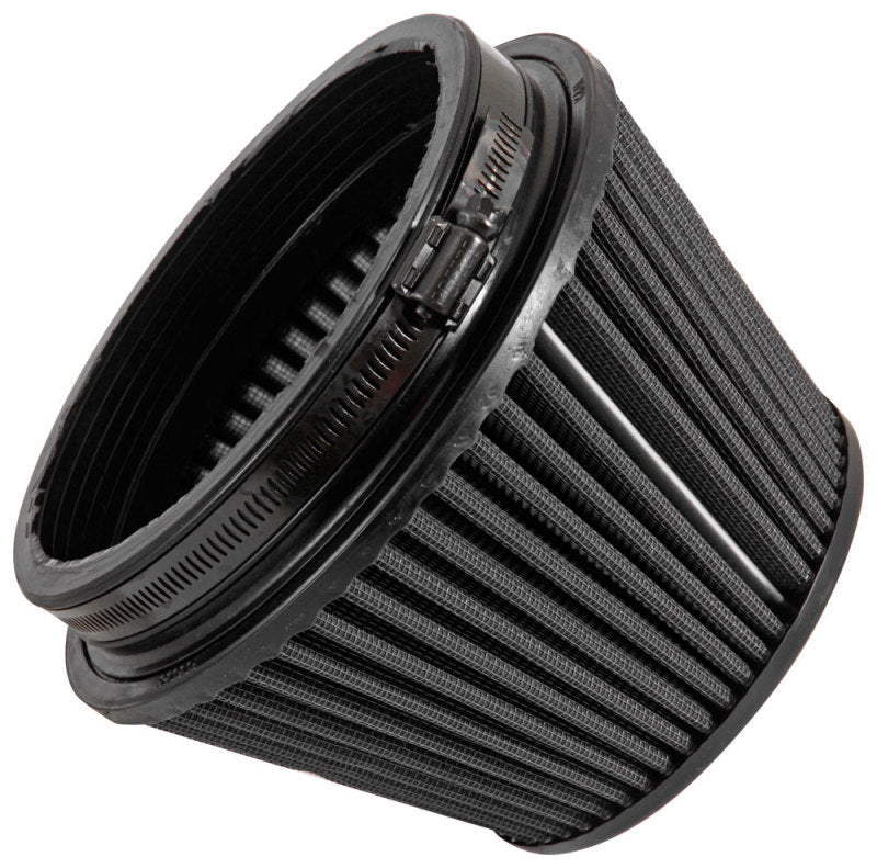K&N Universal Rubber Filter Round Tapered 6in Flange ID x 7.5in Base OD x 5.25in Top OD x 6.75in H K&N Engineering Air Filters - Universal Fit