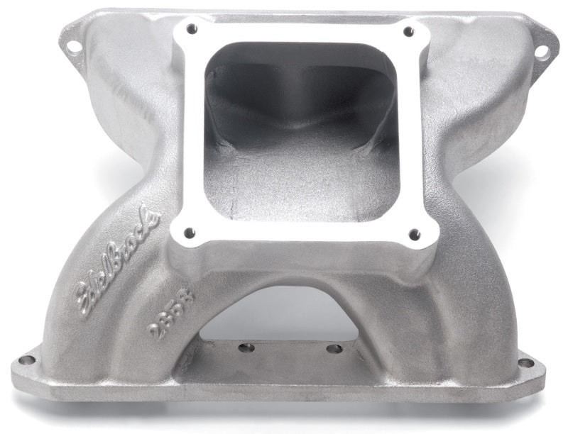 Edelbrock Manifold SBC Victor Spider Glidden 18 Deg Heads Dominator Flange Edelbrock Intake Manifolds