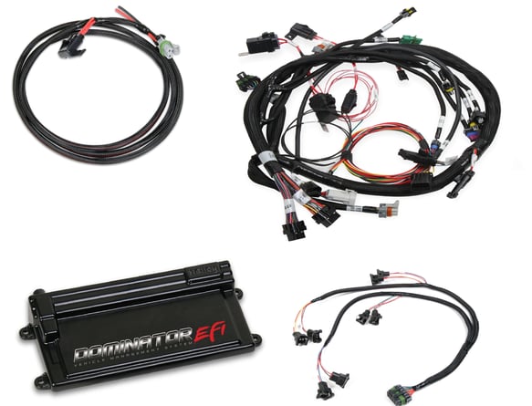 Dominator EFI Kit - Universal - COP Main Harness With Coil on Plug Main and Sub Harness with EV1 Injector Harness 550-654 HOLLEY Autoparts