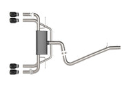 aFe MACHForce XP 3in-2.5in 304SS Exhaust Cat-Back 15-20 Audi S3 L4-2.0L (t) - Black Tips aFe Catback