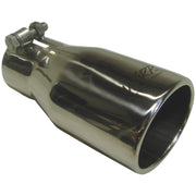 MBRP Universal Tip 3in O.D. Oval 2 inlet 10 length MBRP Steel Tubing