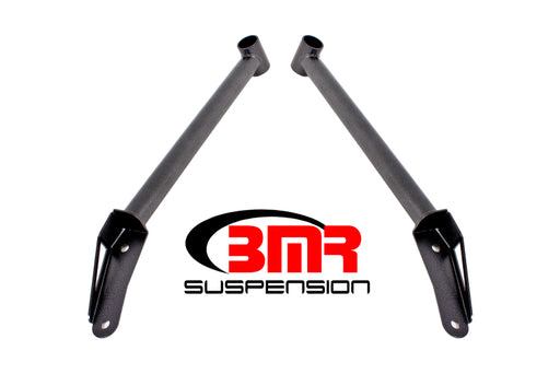 BMR 16-17 6th Gen Camaro Front Of Rear Cradle Brace - Black Hammertone BMR Suspension Chassis Bracing