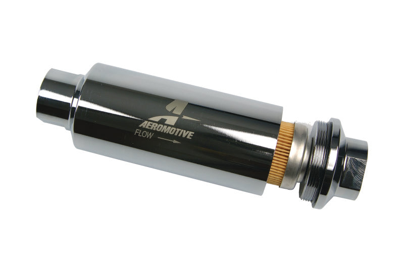 Aeromotive Pro-Series In-Line Fuel Filter - AN-12 - 10 Micron Fabric Element Aeromotive Fuel Filters