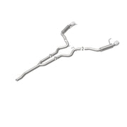 MagnaFlow Cat-Back 15-16 Ford Mustang 2.3L L4 Competition SS 3in Dual Split Rear 4.5in Black Tips Magnaflow Catback