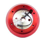 NRG Short Hub Adapter S13 Nissan 240 - Red NRG Steering Wheel Hubs
