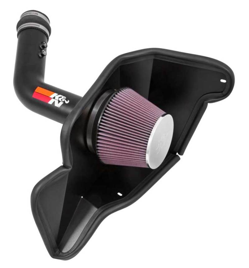K&N 2015 Ford Mustang 3.7L V6 Performance Intake Kit K&N Engineering Cold Air Intakes