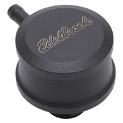 Edelbrock PCV for Valve Cover Aluminum Round Push In w/ 90-Degree Port Breather Look Edelbrock PCV Valves
