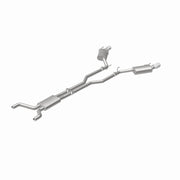 MagnaFlow Cat-Back Stainless Dual Split Rear Exit 4in Polished Tips 11-15 Chevy Camaro 3.6L V6 Magnaflow Catback