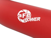 aFe 23-24 Ford Diesel Trucks V8-6.7L (td) BladeRunner Aluminum Hot and Cold Charge Pipe Kit - Red aFe Intercoolers