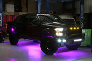 Oracle Bluetooth + RF Underbody Rock Light Kit - 8 PCS - ColorSHIFT ORACLE Lighting Light Bars & Cubes