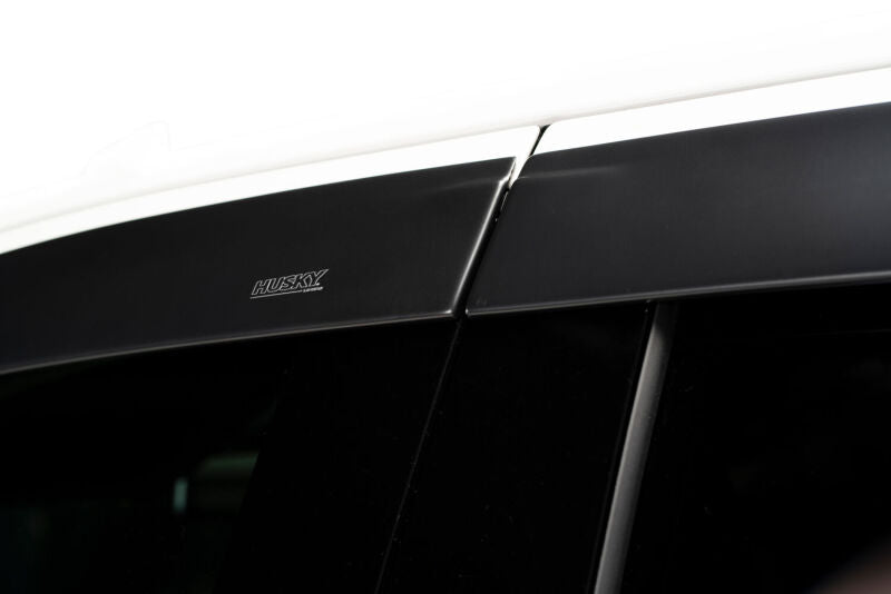 Husky Liners 04-14 Ford F-150 Ext. Cab/SuperCab Ventvisor Low Profile 4pc - Matte Black Husky Liners Window Vents