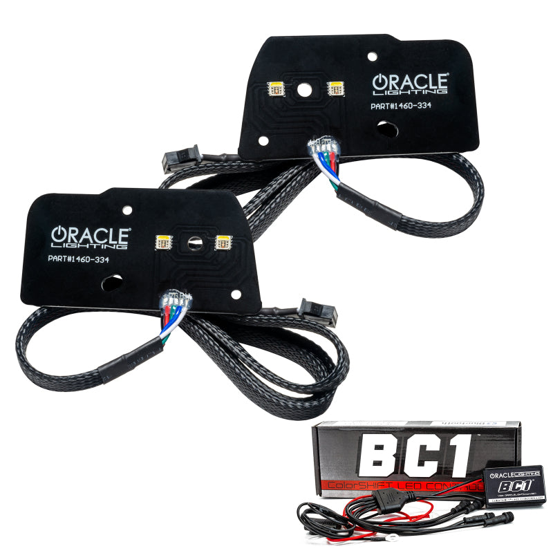 Oracle 21-22 Ford F-150 ColorSHIFT RGB+W Headlight DRL Upgrade Kit w/ BC1 Controller ORACLE Lighting Headlights