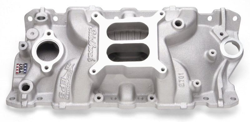 Edelbrock SBC Performer Eps Manifold Edelbrock Intake Manifolds