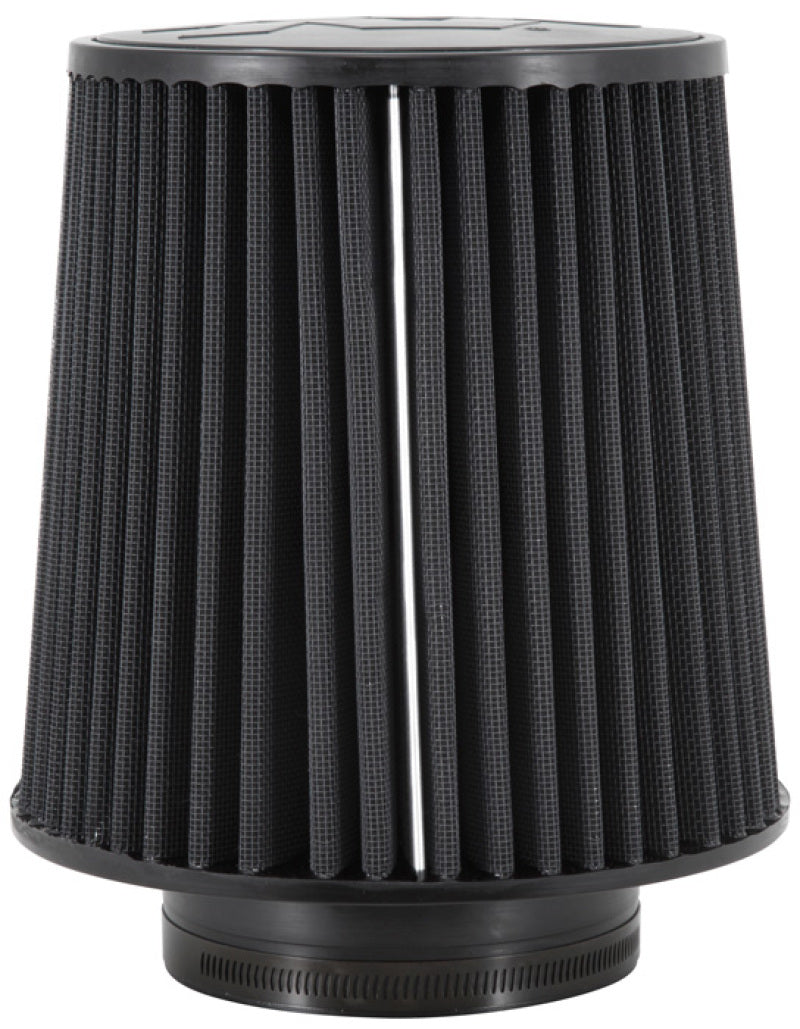 K&N Universal Rubber Filter-Round Tapered 4.5in Flange ID x 8in Base OD x 6.625in Top OD x 8in H K&N Engineering Air Filters - Universal Fit
