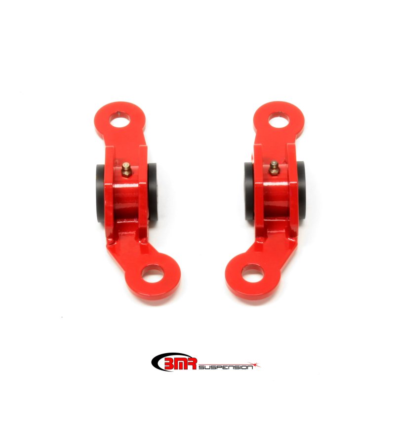 BMR 10-15 5th Gen Camaro Rear Upper Control Arm Bushing Kit (Delrin) - Red BMR Suspension Bushing Kits