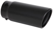 Spectre Exhaust Tip 4-1/2in. OD / Slant - Black Spectre Tips