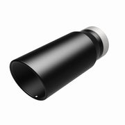 MagnaFlow Tip Stainless Black Coated Single Wall Round Single Outlet 5in Dia 4in Inlet 13in L Magnaflow Catalytic Converter Universal