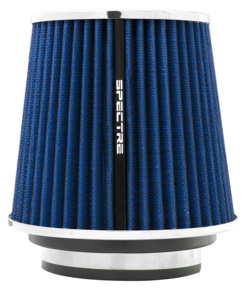 Spectre Adjustable Conical Air Filter 5-1/2in. Tall (Fits 3in. / 3-1/2in. / 4in. Tubes) - Blue Spectre Air Filters - Universal Fit