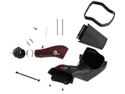 aFe 23-24 Ford F150 Raptor R Supercharged Red Carbon Track Series Air Intake w/ P5R Filter (MOQ 24) aFe Cold Air Intakes