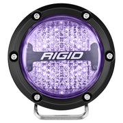 Rigid Industries 360-Series 4in LED Off-Road Diffused Beam - RGBW Backlight (Pair) Rigid Industries Light Bars & Cubes