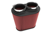 K&N Universal Clamp-On Air Filter 3in Dual Flange 9in x 6in Base 7.5in x 3.688in Top 7.5in Height K&N Engineering Air Filters - Universal Fit