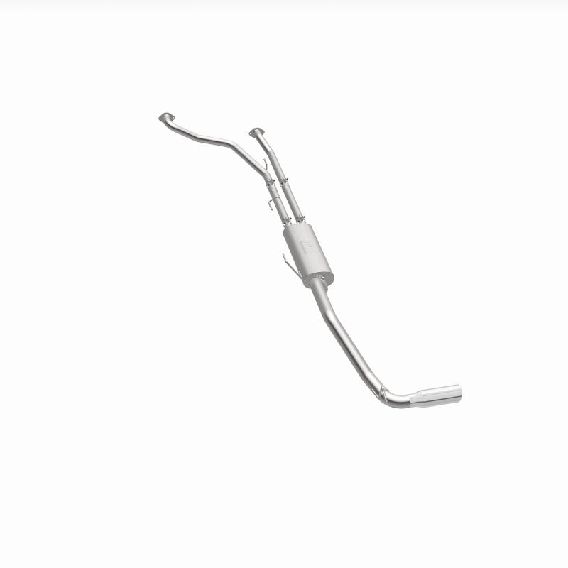 MagnaFlow CatBack 07-15 Nissan Titan V8 LGAS/LFLEX Single MF Polished Stainless Exhaust