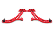BMR 10-14 Ford Mustang / Shelby GT500 Non-Adj. Lower A-Arms (Poly/Delrin) - Red BMR Suspension Control Arms