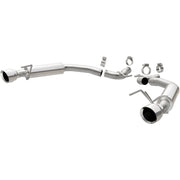 MagnaFlow Axle Back, SS, 2.5in, Competition, Dual Split Polish 4.5in Tip 2015 Ford Mustang Ecoboost Magnaflow Axle Back