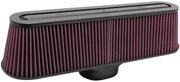K&N Air Filter with Carbon Fiber Top and Base K&N Engineering Air Filters - Universal Fit