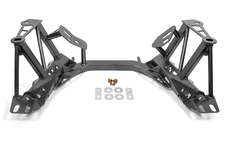 BMR 96-04 Ford Mustang K-Member w/o Spring Perches - Black Hammertone BMR Suspension Crossmembers