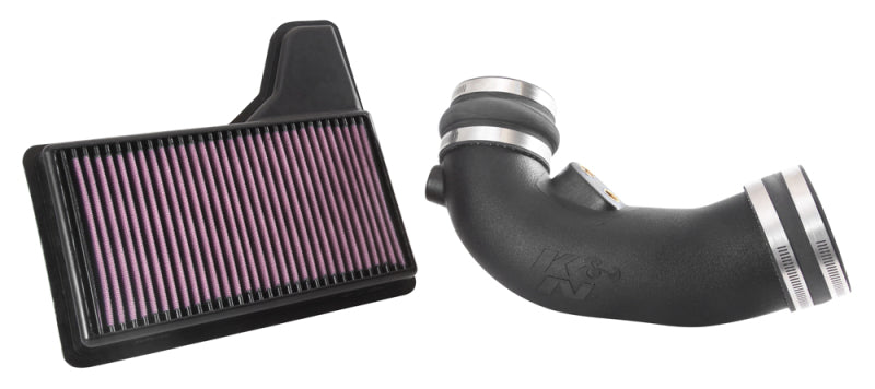 K&N 2015 Ford Mustang V8-5.0L Performance Air Intake System K&N Engineering Cold Air Intakes