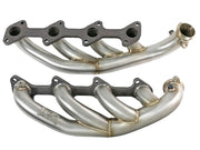 aFe Twisted Steel 1.75-2in 304 SS Headers 03-07 Ford Diesel Trucks V8-6.0L (td) aFe Headers & Manifolds