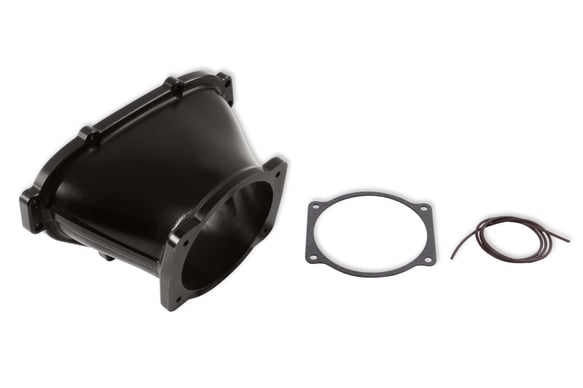 Holley Billet Aluminum LS3 Ultra Lo-Ram 105mm Throttle Body Adapter 300-685BK HOLLEY EFI Autoparts