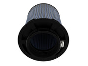 aFe Magnum Flow Pro 5R Air Filter 4in. Flange ID x 6-1/2in. Base x 6-1/2in. Top x 8 in. Height aFe Air Filters - Direct Fit