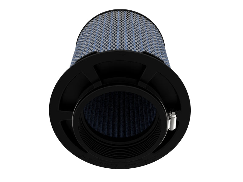 aFe Magnum Flow Pro 5R Air Filter 4in. Flange ID x 6-1/2in. Base x 6-1/2in. Top x 8 in. Height aFe Air Filters - Direct Fit