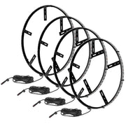 Oracle LED Illuminated Wheel Rings - ColorSHIFT - 15in. - ColorSHIFT No Remote ORACLE Lighting Light Strip LED