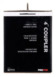 Spectre Coupler 4in. ID - Black Spectre Silicone Couplers & Hoses