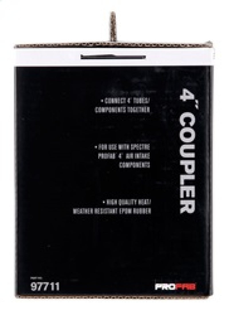 Spectre Coupler 4in. ID - Black Spectre Silicone Couplers & Hoses
