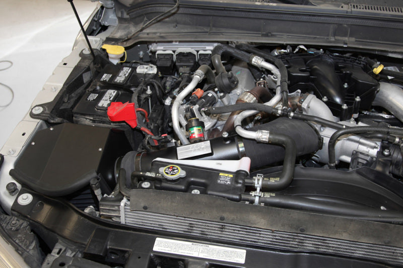 K&N 11-13 Ford F250/F350/F450/F550 Super Duty 6.7L V8 DSL Black Performance Intake Kit K&N Engineering Cold Air Intakes
