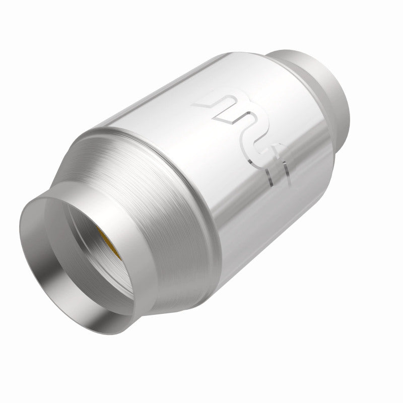 MagnaFlow Premium High Flow Metallic Converter 5in OD - 3.5in In / 3.5in Out Magnaflow Catalytic Converter Universal