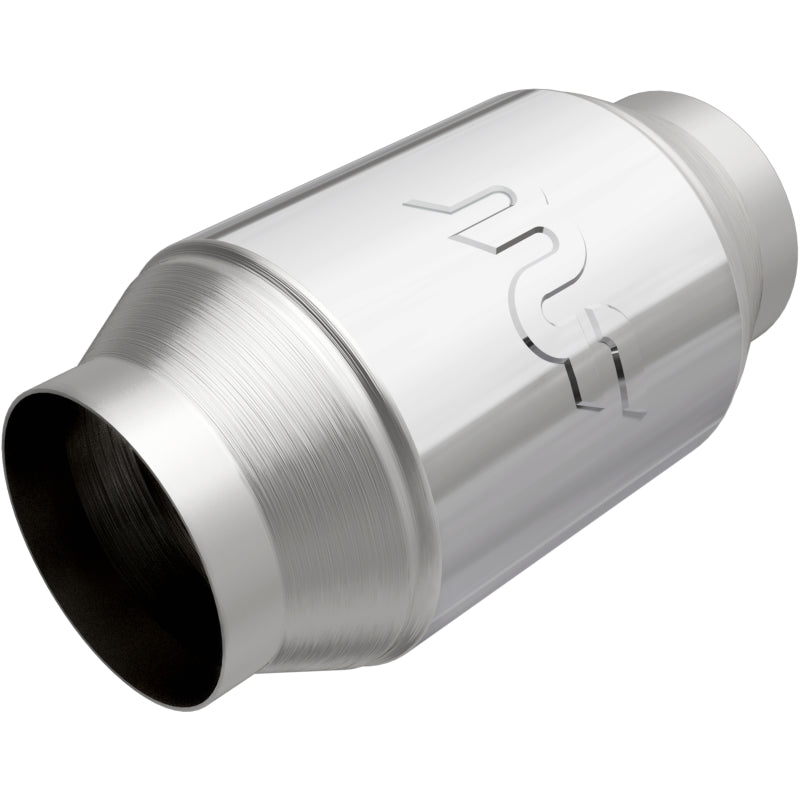 MagnaFlow Premium High Flow Metallic Converter 5in OD - 3.5in In / 3.5in Out Magnaflow Catalytic Converter Universal