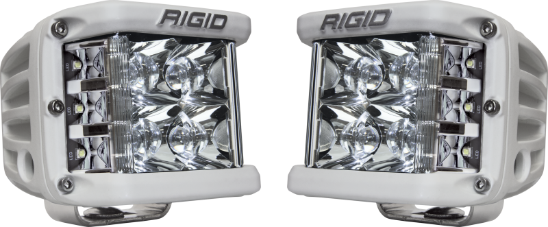 Rigid Industries D-SS - Spot - Set of 2 - White Housing Rigid Industries Light Bars & Cubes