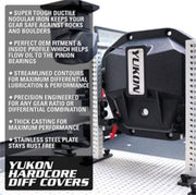 Yukon Gear Hardcore Diff Cover for Dana 50/60/70 Yukon Gear & Axle Diff Covers