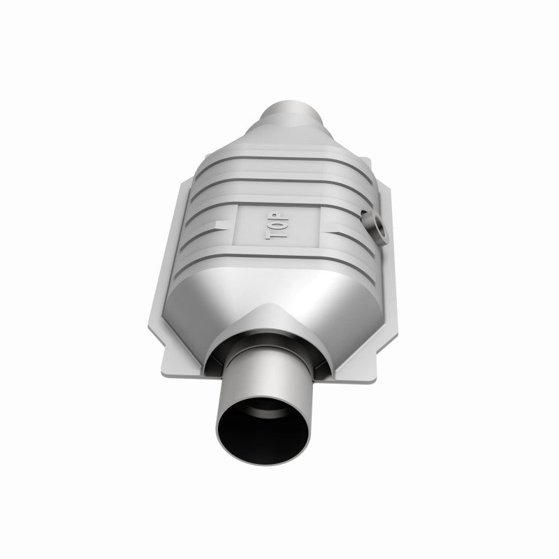 MagnaFlow Universal Catalytic Converter 2.5 Midbed O2 CA OBDII Ul Magnaflow Catalytic Converter Universal