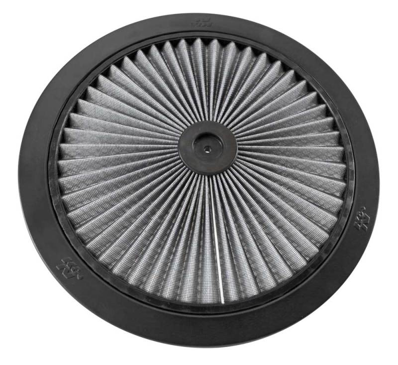 K&N X-Stream Top Filter 14in OD Black Round Lid K&N Engineering Air Filters - Universal Fit