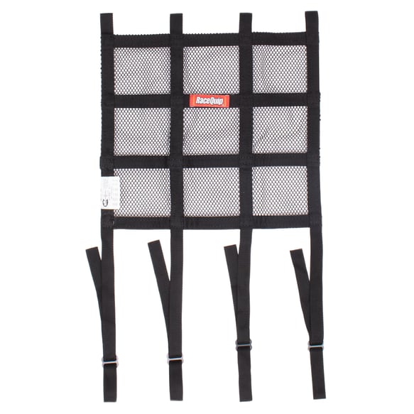 RaceQuip Hybrid Mesh/Ribbon Window Net w/ Mounting Straps 822003RQP RACEQUIP Autoparts